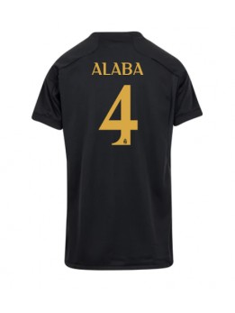 Real Madrid David Alaba #4 Replika Tredje Kläder Dam 2023-24 Kortärmad